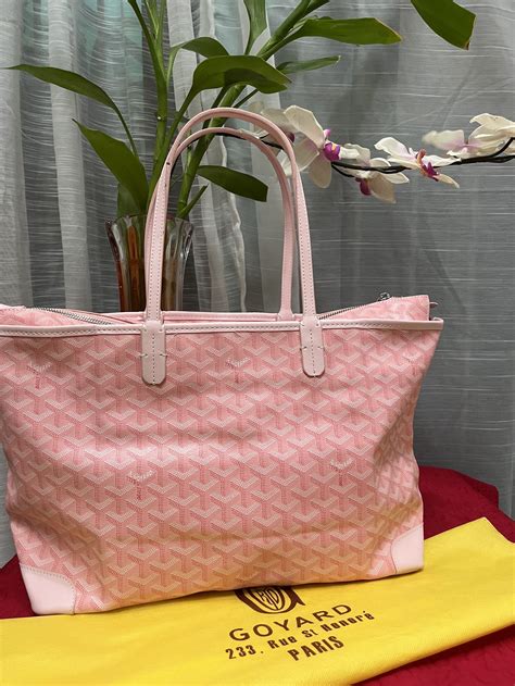 goyard pink mini tote|goyard vendome mini bag.